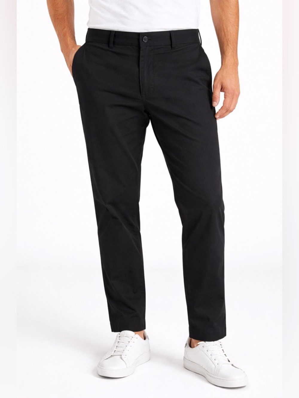 Bonobos Black Cropped Chino Pants Men’s 36x32 19x40